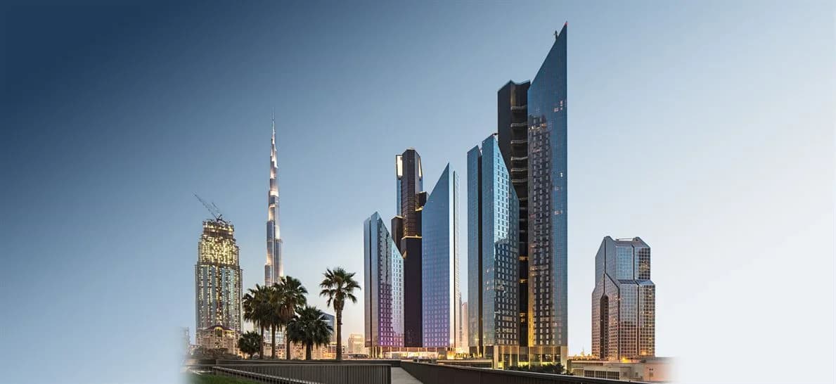 Burj Khalifa and Dubai Downtown