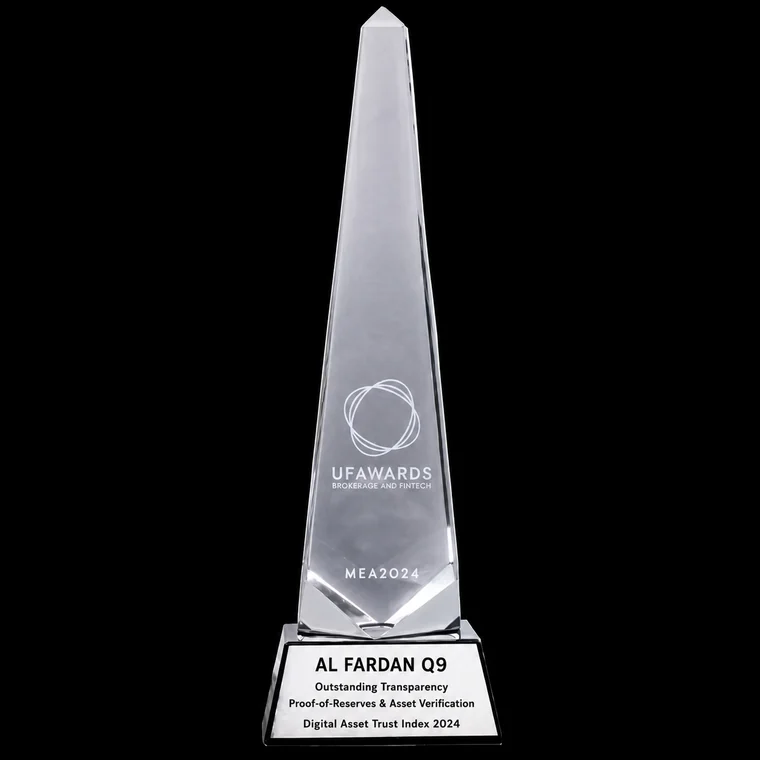 Outstanding Transparency in Proof-of-Reserves — UF Awards MEA 2024